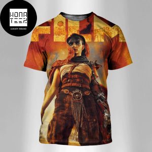 Anya Taylor-Joy Poster Furiosa A Mad Max Saga On Total Film Fan Gifts All Over Print Shirt