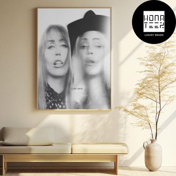 Beyonce And Miley Cyrus II MOST WANTED Fan Gifts Home Decor Poster Canvas