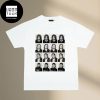 Bring Me The Horizon Portraits Of Members Black And White Tour Australia 2024 Fan Gifts Two Sides Classic T-Shirt