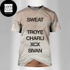 Charli XCX And Troye Sivan New Collaboration Titled SWEAT Fan Gifts Charli XCX Ver All Over Print Shirt