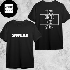 Charli XCX And Troye Sivan SWEAT North America 2024 Fan Gifts Two Sides Classic T-Shirt