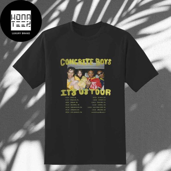 Concrete Boys Its Us Tour 2024 Fan Gifts Classic T-Shirt