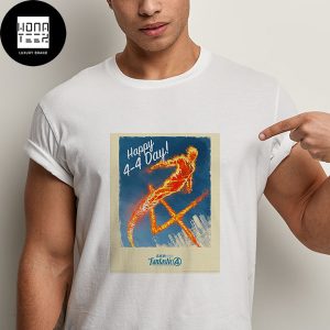 First Poster Of The Human Torch In The Fantastic Four Fan Gifts Classic T-Shirt
