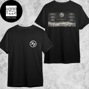 Foo Fighters Everything Or Nothing at All Tour UK Tour 2024 Fan Gifts Two Sides Classic T-Shirt