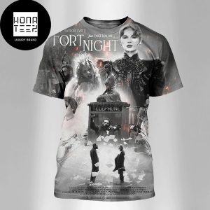 Fortnight Taylor Swift X Post Malone Black And White Poster Fan Gifts All Over Print Shirt