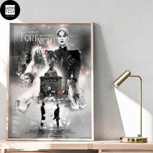Fortnight Taylor Swift X Post Malone Black And White Poster Fan Gifts Home Decor Poster Canvas