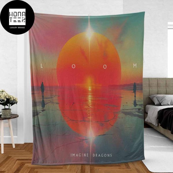 Imagine Dragons LOOM New Album Coming June 28 2024 Fan Gifts Fleece Blanket