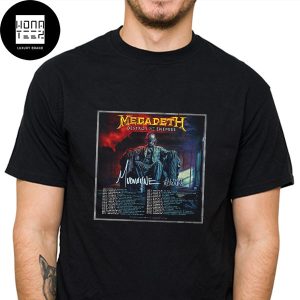 Megadeth Destroy All Enemies Tour 2024 Tour Date Fan Gifts Classic T-Shirt