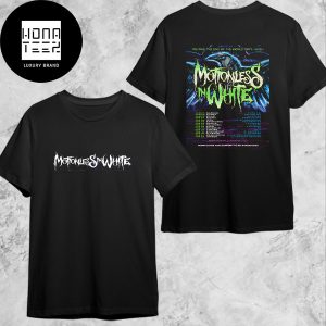 Motionless In White The End Of The World Tour UK EU 2024 Fan Gifts Two Sides Classic T-Shirt