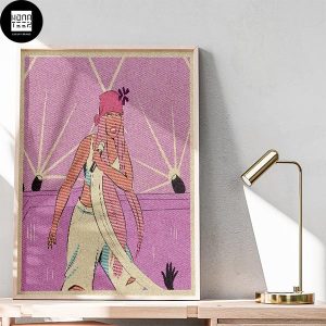 Nicki Minaj Meme The Night Is Still Young Pink Friday 2 World Tour 2024 Fan Gifts Home Decor Poster Canvas