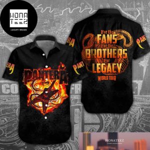 Pantera For The Fans For The Brothers Dor Legacy 2024 Trending Hawaiian Shirt
