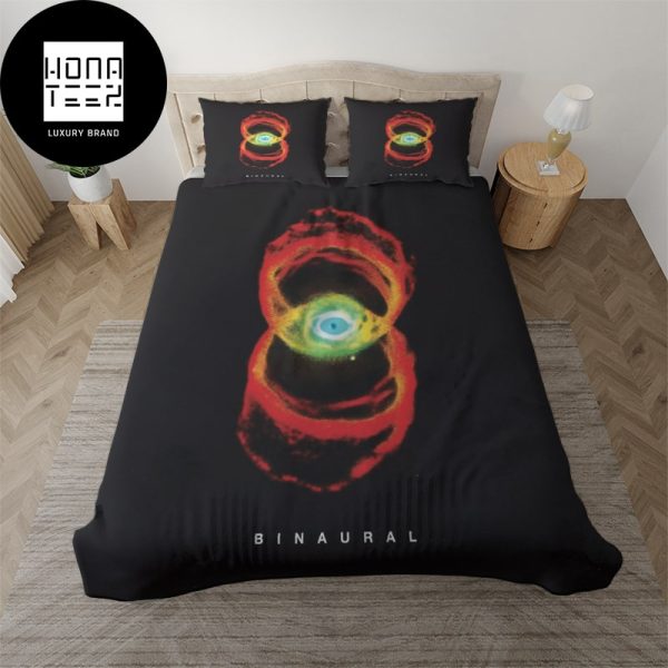 Pearl Jam Binaural Album Black Color Classic King Bedding Set