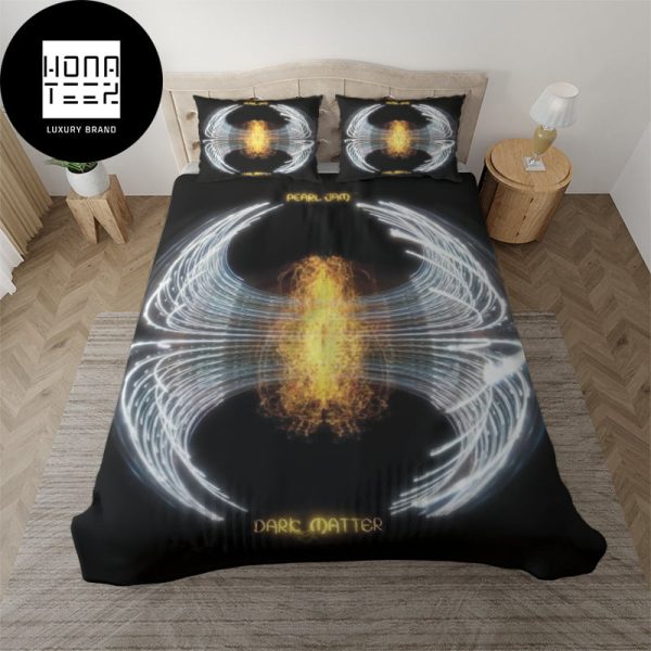 Pearl Jam Dark Matter Album Cover Black Color Classic Queen Bedding Set