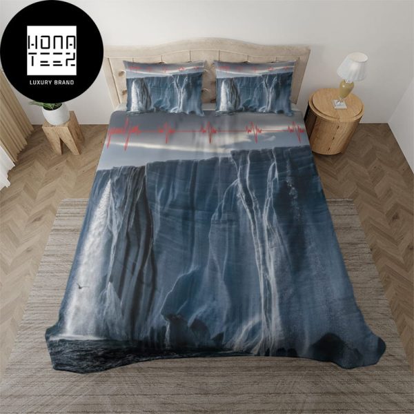 Pearl Jam Gigaton Album Cover Waterfall Queen Bedding Set