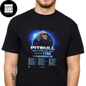 Pitbull Party After Dark Tour 2024 With Special Guest T-Pain Fan Gifts Classic T-Shirt