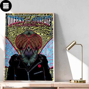 Queens Of The Stone Age 2nd April 2024 Edmonton Fan Gifts Home Decor Poster Canvas