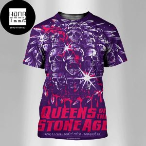 Queens Of The Stone Age April 3 2024 Saskatoon Sk Fan Gifts All Over Print Shirt