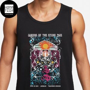 Queens Of The Stone Age Show April 10 2024 London ON Canada Budweiser Gardens Fan Gifts Classic Tank Top Shirt