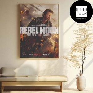 Rebel Moon Part Two The Scargiver Gunnar Fan Gifts Home Decor Poster Canvas