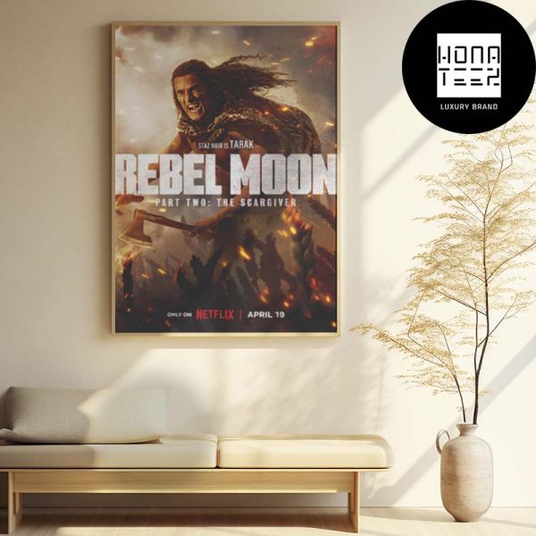 Rebel Moon Part Two The Scargiver Tarak Fan Gifts Home Decor Poster Canvas