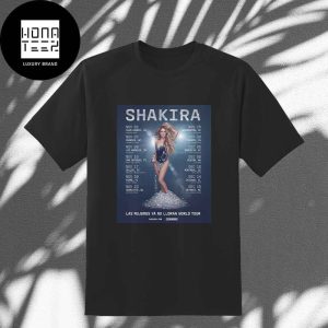 Shakira Las Mujeres Ya No Lloran World Tour 2024 Tour Date Fan Gifts Classic T-Shirt