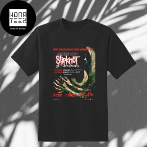 Slipknot 25th Anniversary Mexico 2024 Tour Date Fan Gifts Classic T-Shirt