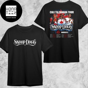 Snoop Dogg Cali To Canada Tour Special Guests Warren G And DJ Quik Fan Gifts Two Sides Classic T-Shirt
