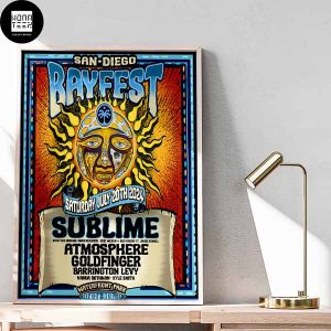 Sublime Show For San Diego Bayfest July 20th 2024 Fan Gifts Home Decor Poster Canvas
