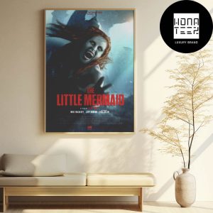 The Little Mermaid First Poster Evil Mermaid Movie Fan Gifts Home Decor Poster Canvas