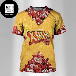 X-Men 97 New Poster Back To 90s Era Fan Gifts All Over Print Shirt