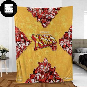 X-Men 97 New Poster Back To 90s Era Fan Gifts King Bedding Set Fleece Blanket