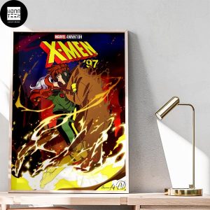 X-Men 97 Rogue And Gambit Belong Together Fan Gifts Home Decor Poster Canvas