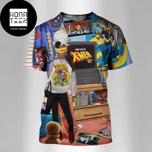 X-Men 97 To Me My X-Man Funny Artwork All Over Print Shirt