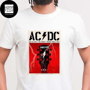 ACDC Power Up Tour May 25 2024 Reggio Emilia Italy Fan Gifts Classic T-Shirt