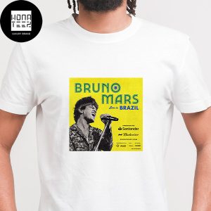 Bruno Mars Live In Brazil 2024 Fan Gifts Classic T-Shirt