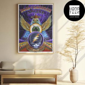 Dead And Company Show Dead Forever Live At Sphere May 16 Through July 13 2024 Fan Gifts Home Decor Poster Canvas