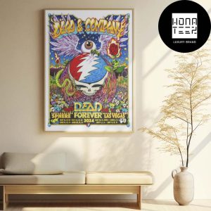 Dead And Company Show Dead Forever Live At Sphere May 16 Through July 13 2024 New Fan Gifts Home Decor Poster Canvas