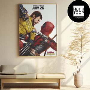 Deadpool And Wolverine In IMAX Starting July 26 2024 Fan Gifts Home Decor Poster Canvas