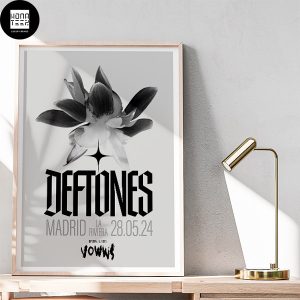 Deftones At Madrid La Riviera May 28 2024 Fan Gifts Home Decor Poster Canvas