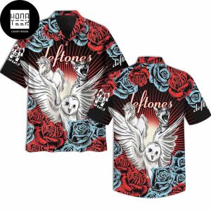 Deftones Red And Blue Roses 2024 Trending Hawaiian Shirt