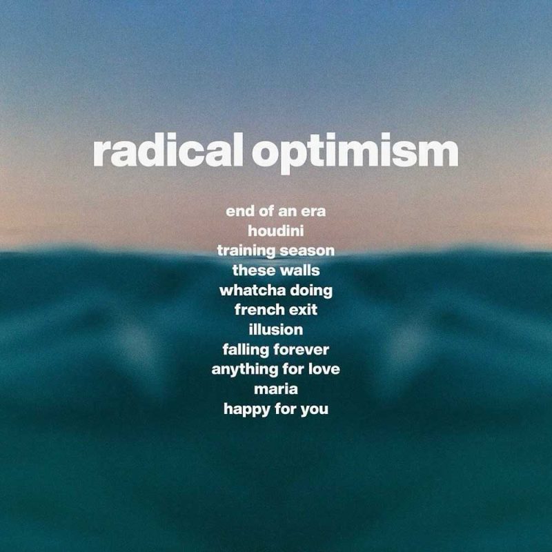 Dua Lipa Radical Optimism Tracklist
