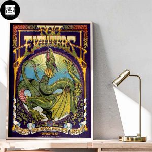 Foo Fighters At The PNC Music Pavilion In Charlotte NC For May 09 2024 Fan Gifts Home Decor Poster Canvas
