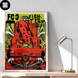 Foo Fighters Show In Raleigh On May 07 2024 Fan Gifts Home Decor Poster Canvas