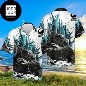 Godzilla Minus One Black And Blue Classic 2024 Trending Hawaiian Shirt