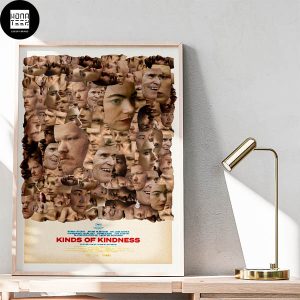 Kinds of Kindness New Poster Everybody’s Looking For Something In Theaters June 21st 2024 Fan Gifts Home Decor Poster Canvas