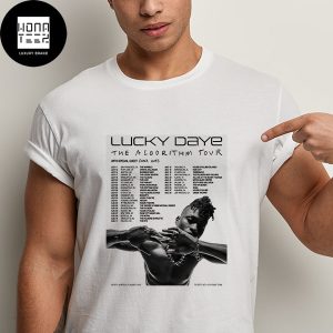 Lucky Daye The Algorithm Tour 2024 Tour Date Fan Gifts Classic T-Shirt