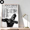 6Lack No More Lonely Nights The Tour 2024 Tour Date Fan Gifts Home Decor Poster Canvas