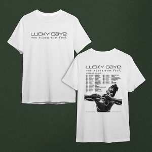 Lucky Daye The Algorithm Tour 2024 Tour Date Fan Gifts Two Sides Classic T-Shirt