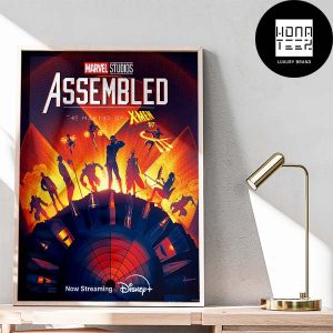 Marvel Studios Assembled The Making Of X-Men 97 On Disney Plus Fan Gifts Home Decor Poster Canvas