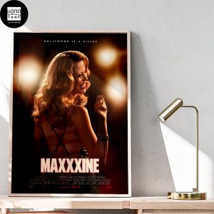 Maxxxine Movie New Poster In Theater July 5 2024 Fan Gifts Home Decor Poster Canvas